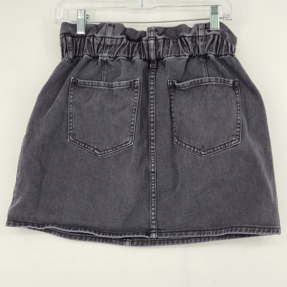 Pacsun Black Denim Mini Skirt Size Medium - Picture 9 of 11